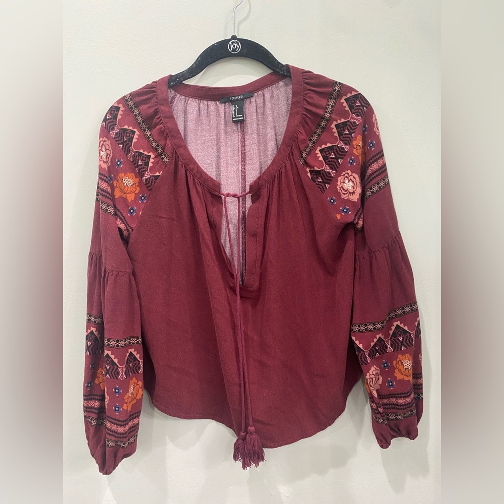 Forever 21 Boho blouse